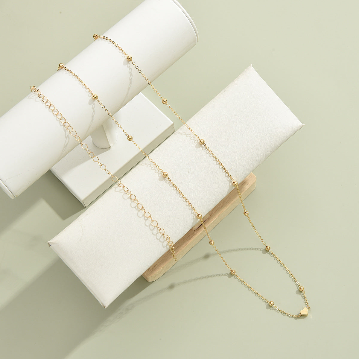 Heart-shaped Bead Waist Chain