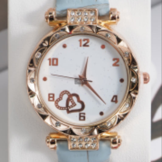 Round Dial Belt Women's Fashion Watch