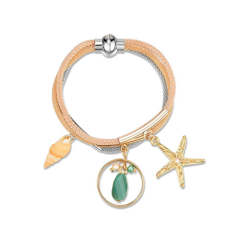 Pearl Conch Bracelet
