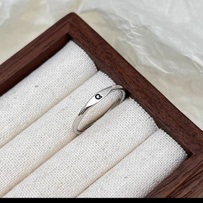 Letter Customizable Index Finger Ring