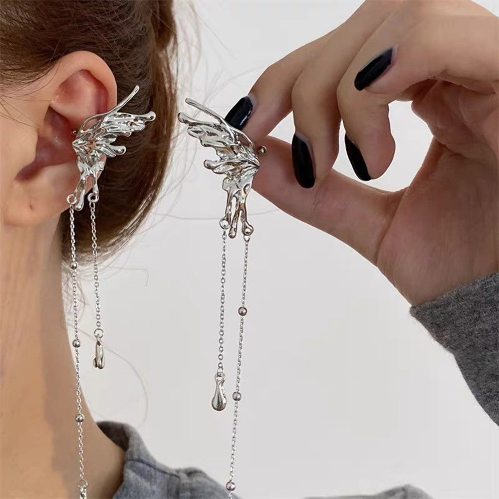 Liquid Metal Butterfly Ear Bone