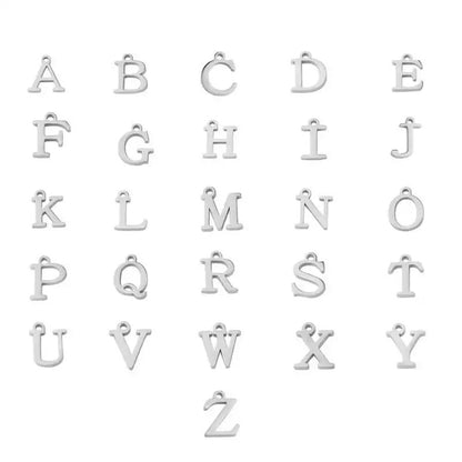 Women Customized Letters Clavicle Necklace