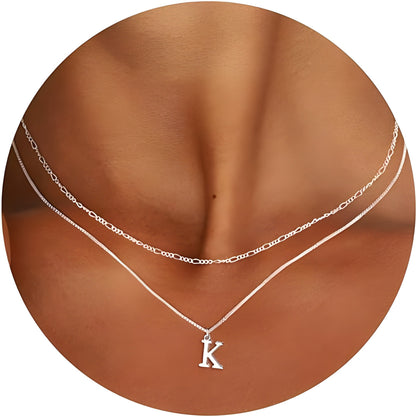 Women Customized Letters Clavicle Necklace