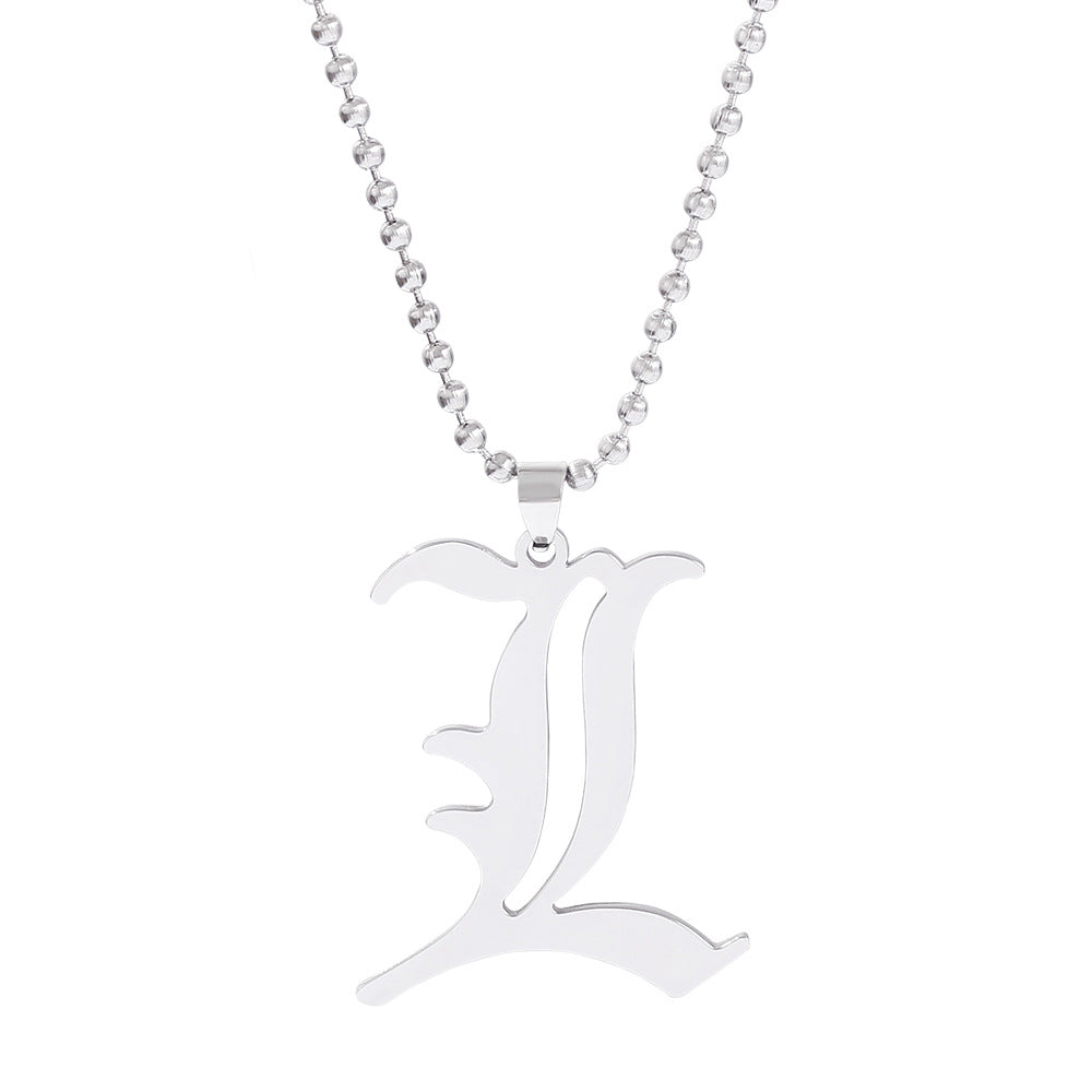 Cross Leather 90s Cord Necklace