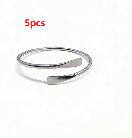 Edgy Punk-style Cross-border Bangle Bracelet