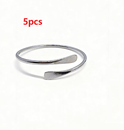 Edgy Punk-style Cross-border Bangle Bracelet