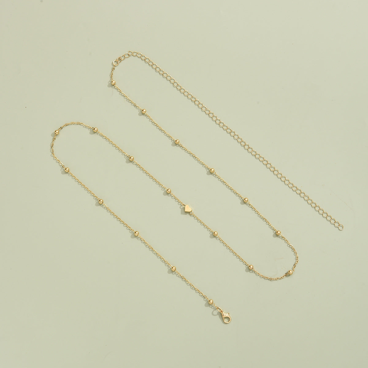 Heart-shaped Bead Waist Chain