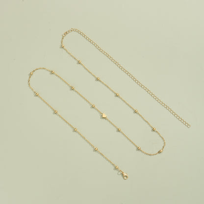 Heart-shaped Bead Waist Chain