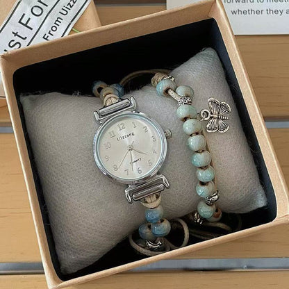 Ceramic Woven Bracelet Watch Female Mori Style