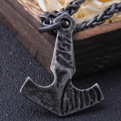 Ancient Jewelry Mixed Metal Necklace